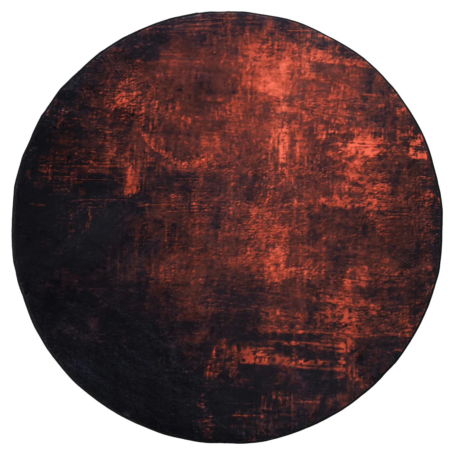 Rond vloerkleed - Frome (rood)