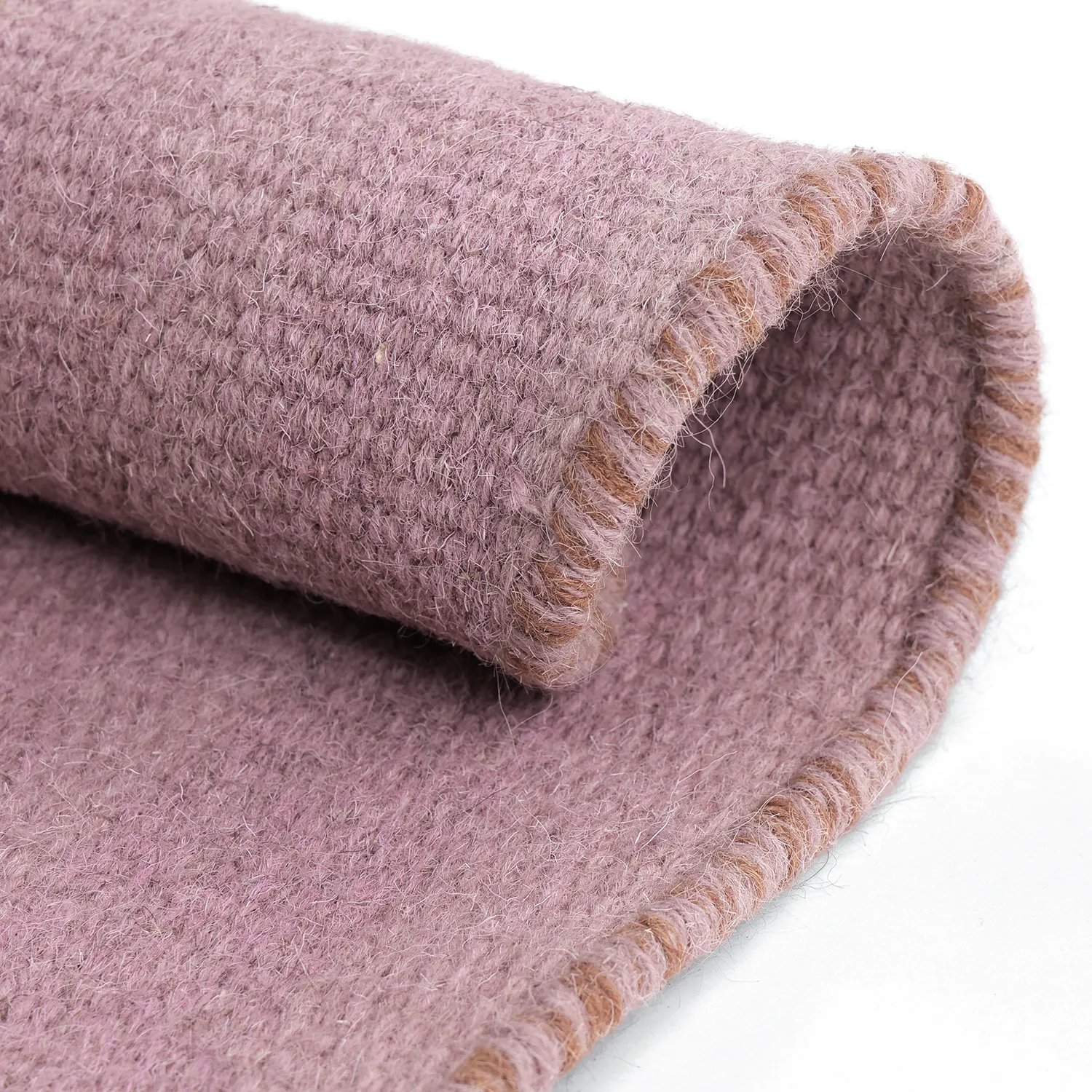 Rond vloerkleed - Garine (oranje/roze)