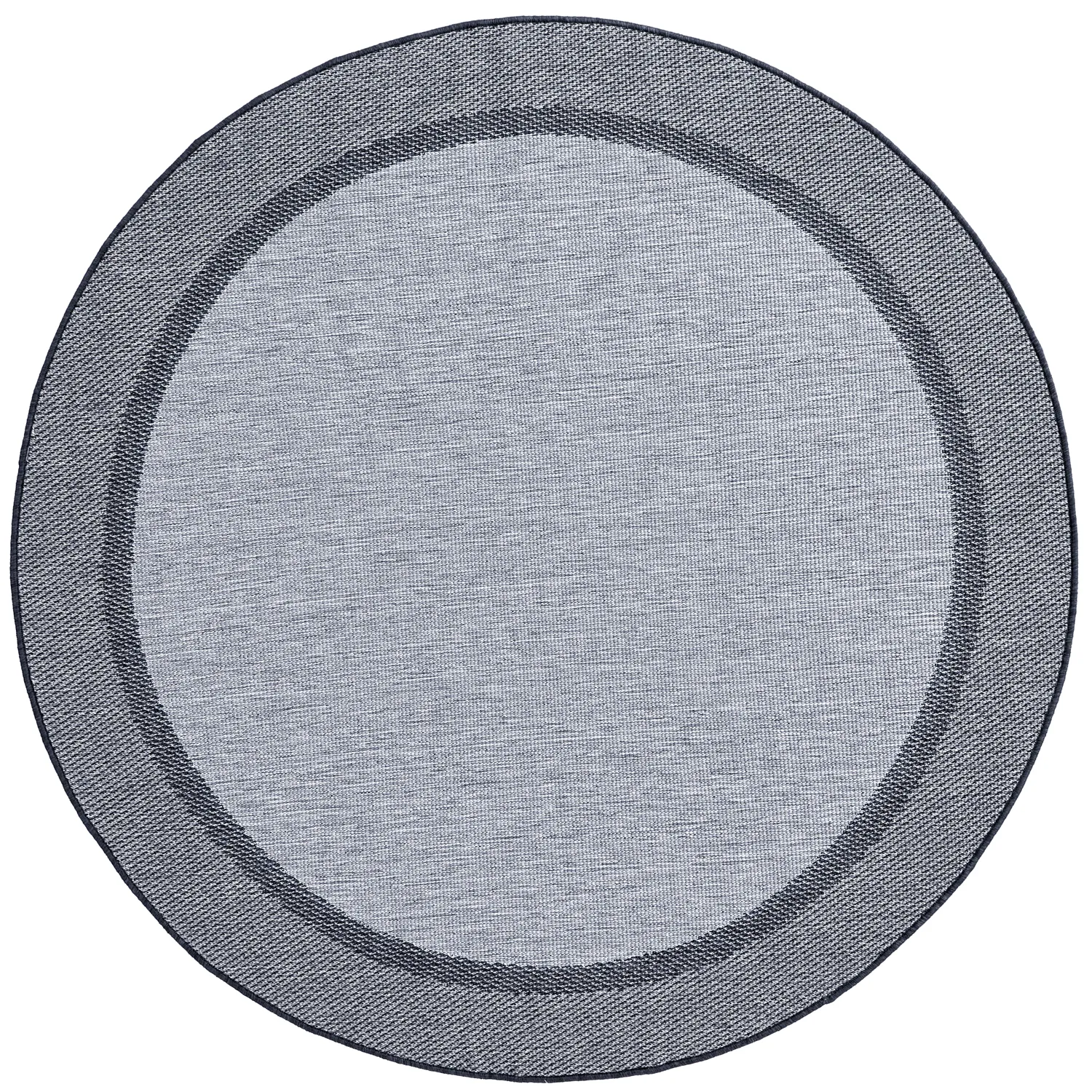 Rond vloerkleed - Indoor/Outdoor Alta (antraciet)