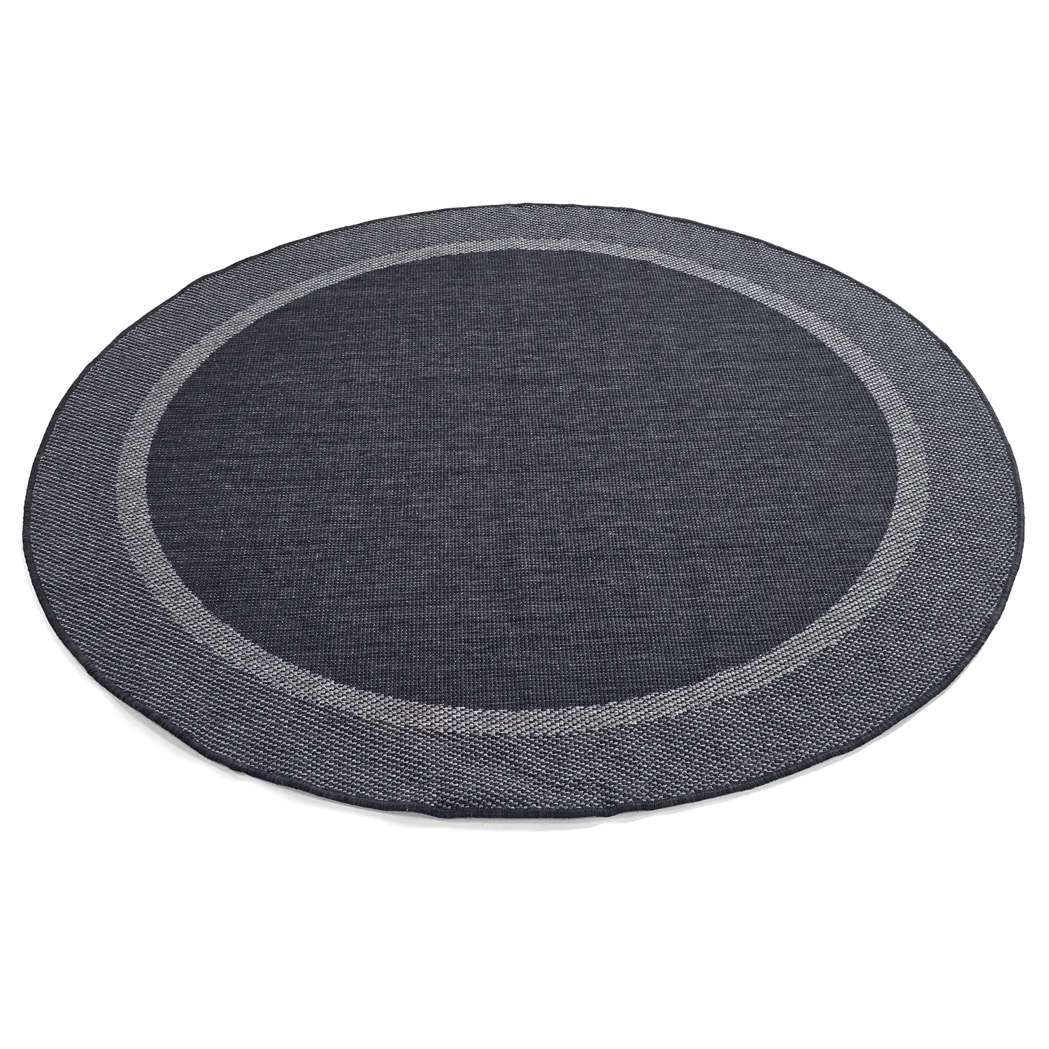 Rond vloerkleed - Indoor/Outdoor Alta (antraciet)