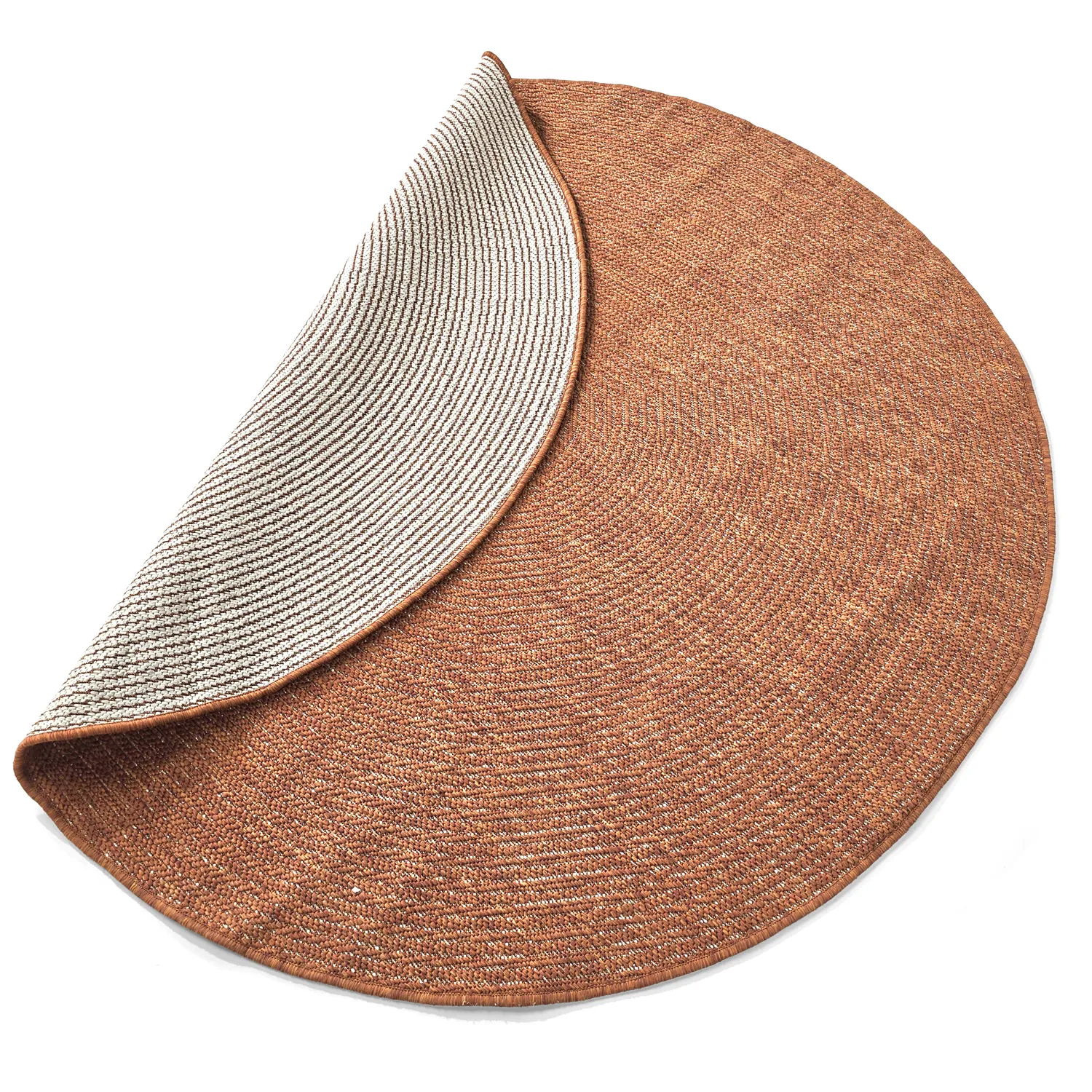 Rond vloerkleed - Indoor/Outdoor Arlo (oranje)