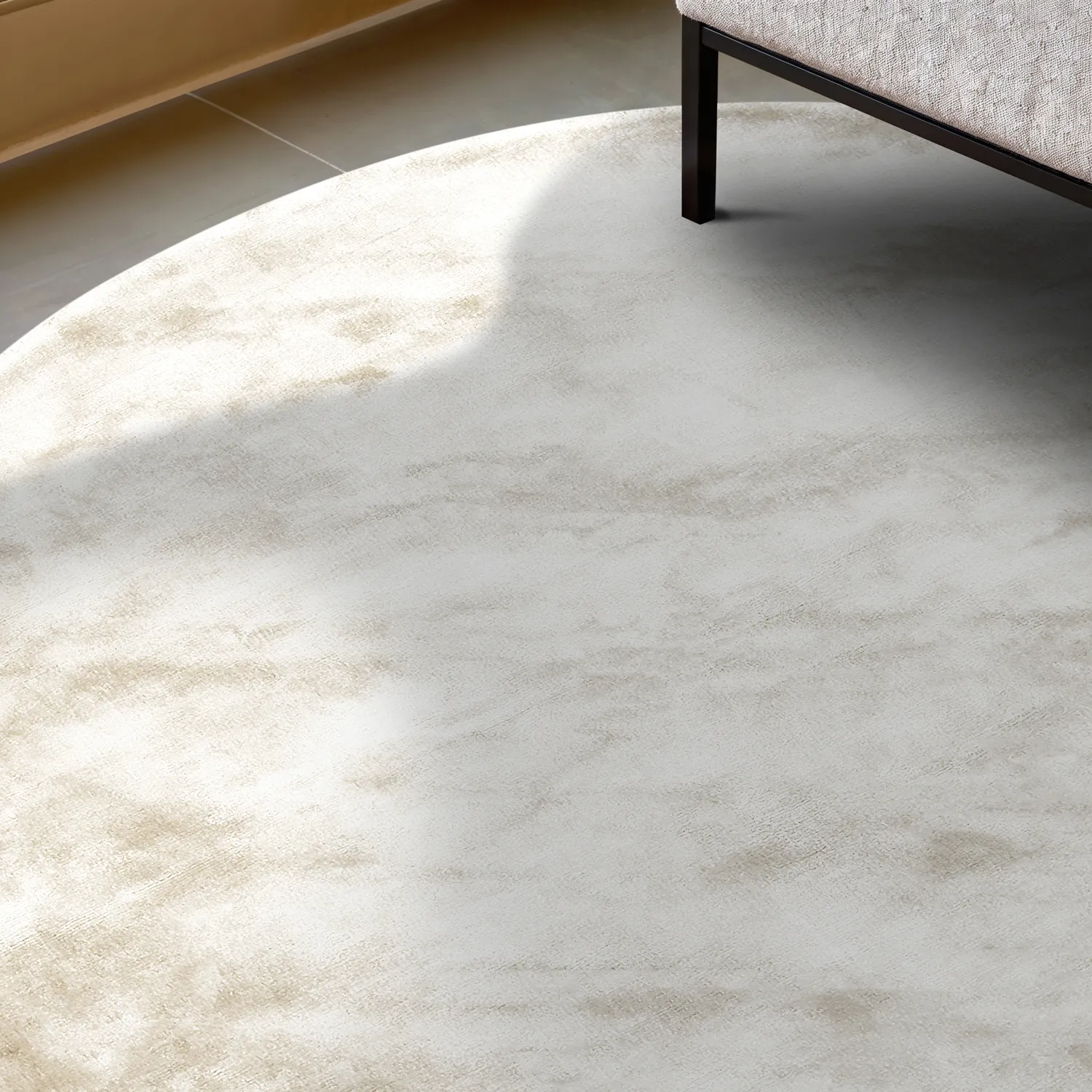 Rond vloerkleed - Jodhpur Special Luxury Edition (offwhite)