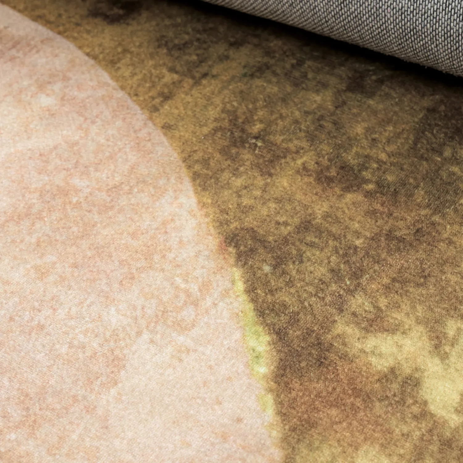 Rond vloerkleed - Lazio (beige/roze)