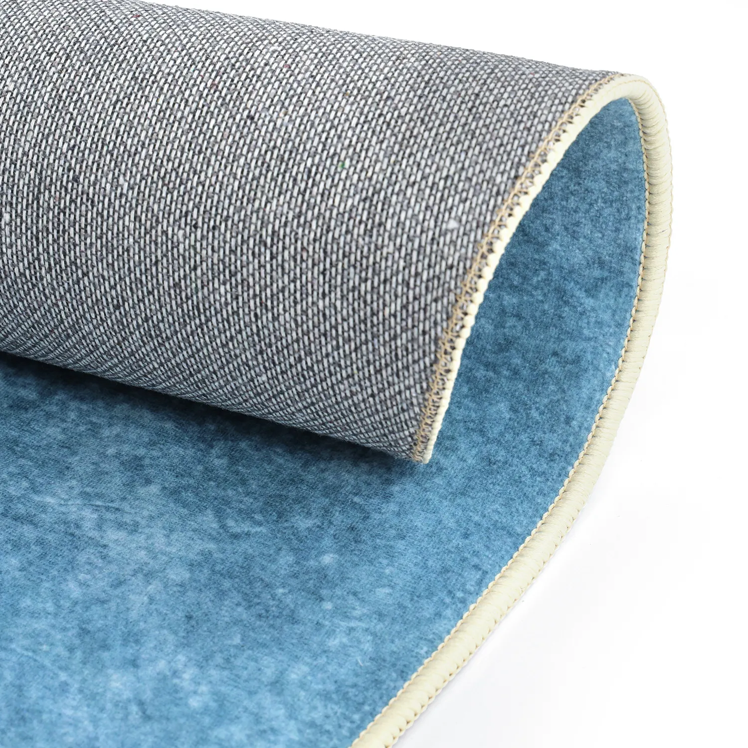 Rond vloerkleed - Lynton (blauw)