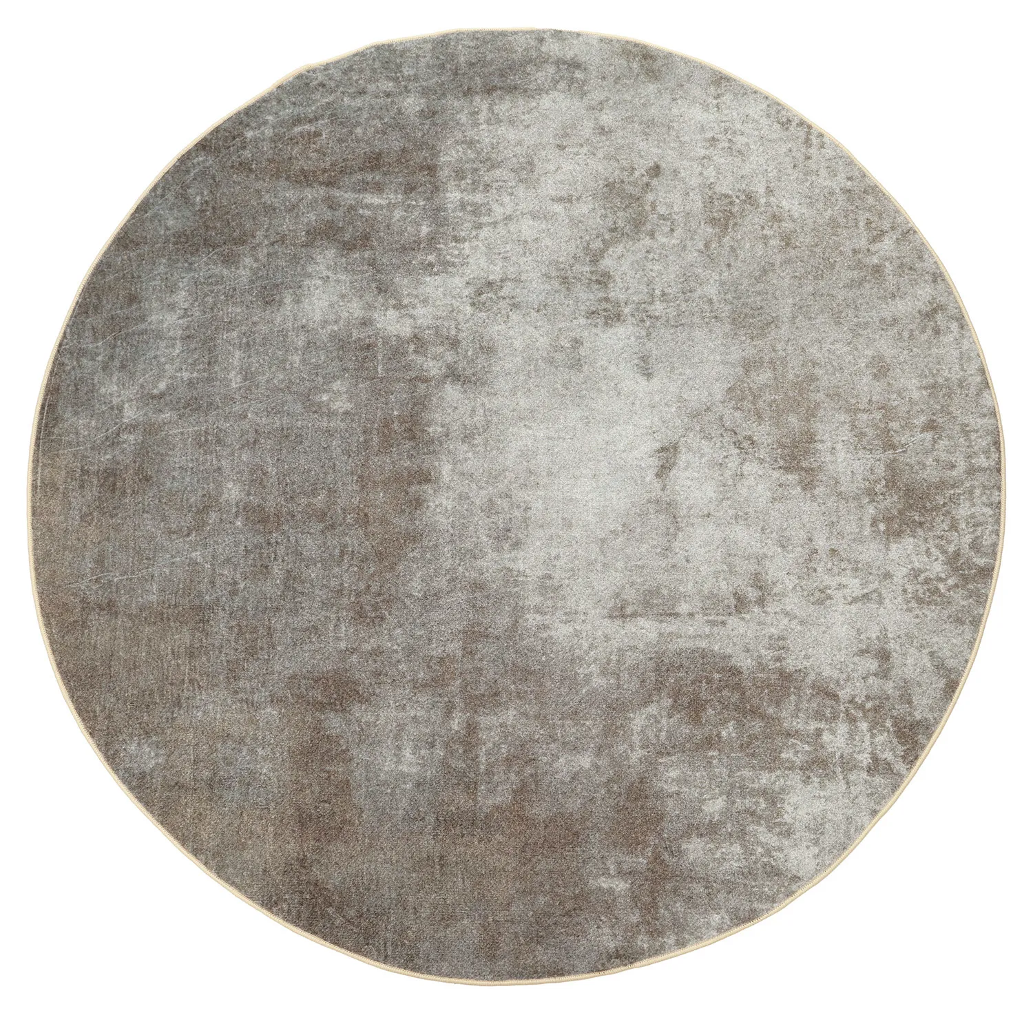 Rond vloerkleed - Lynton (bruin)
