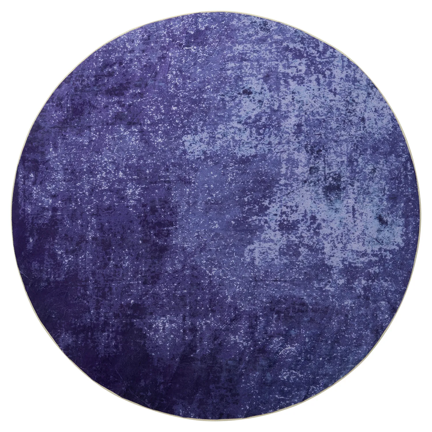 Rond vloerkleed - Lynton (paars)