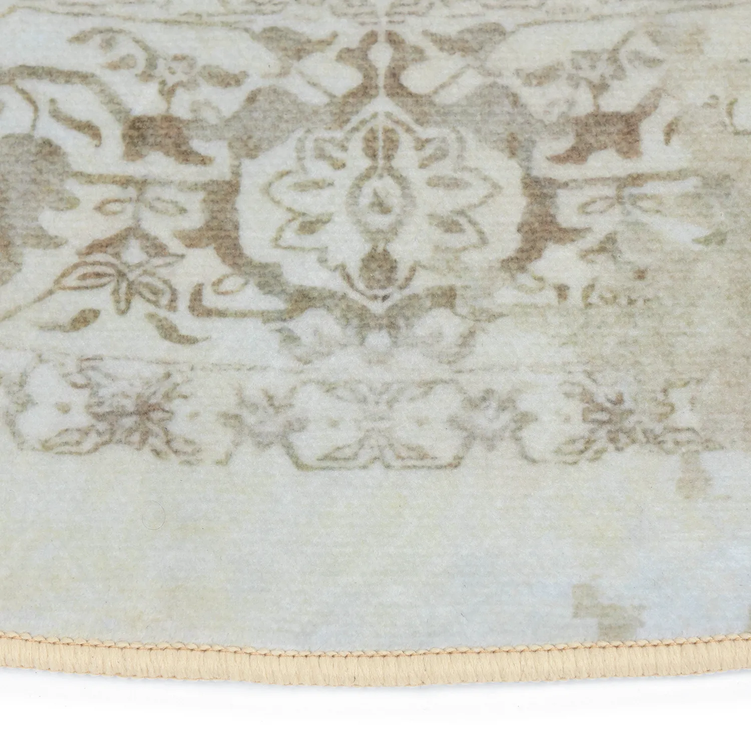 Rond vloerkleed - Mateur (beige)