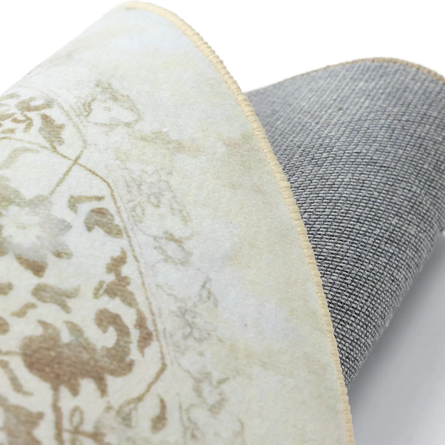 Rond vloerkleed - Mateur (beige)