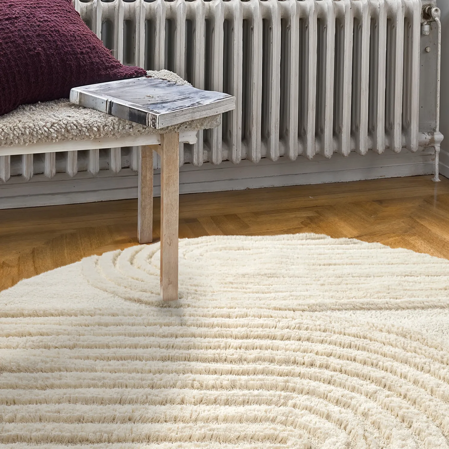 Ronde vloerkleden - Evora (offwhite)