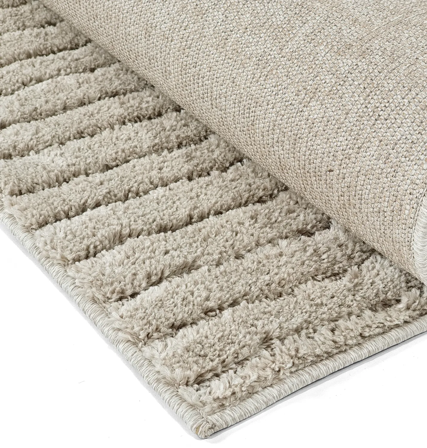 Hoogpolig vloerkleed - Wendy (beige)