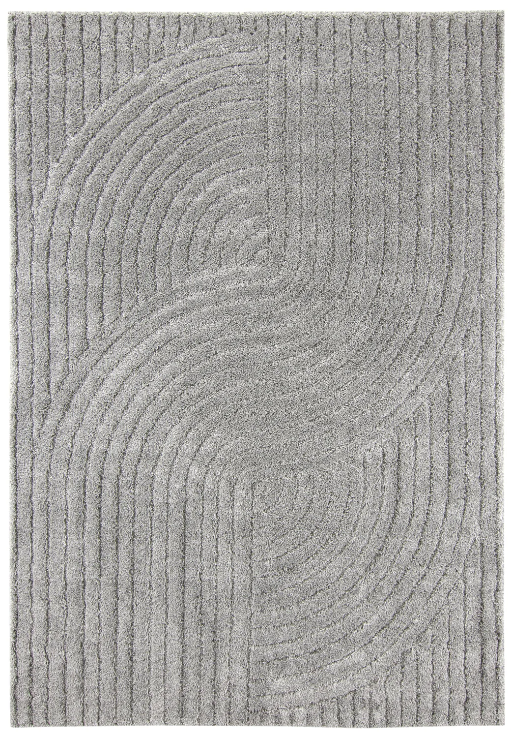 Hoogpolig vloerkleed - Wendy (grijs)