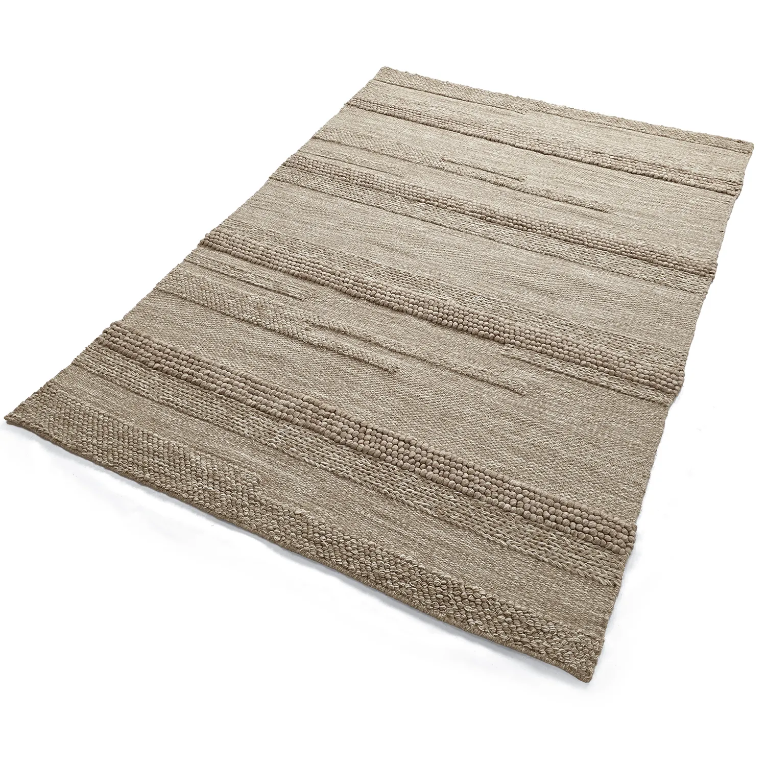 Wollen-vloerkleed - Almaty (beige)