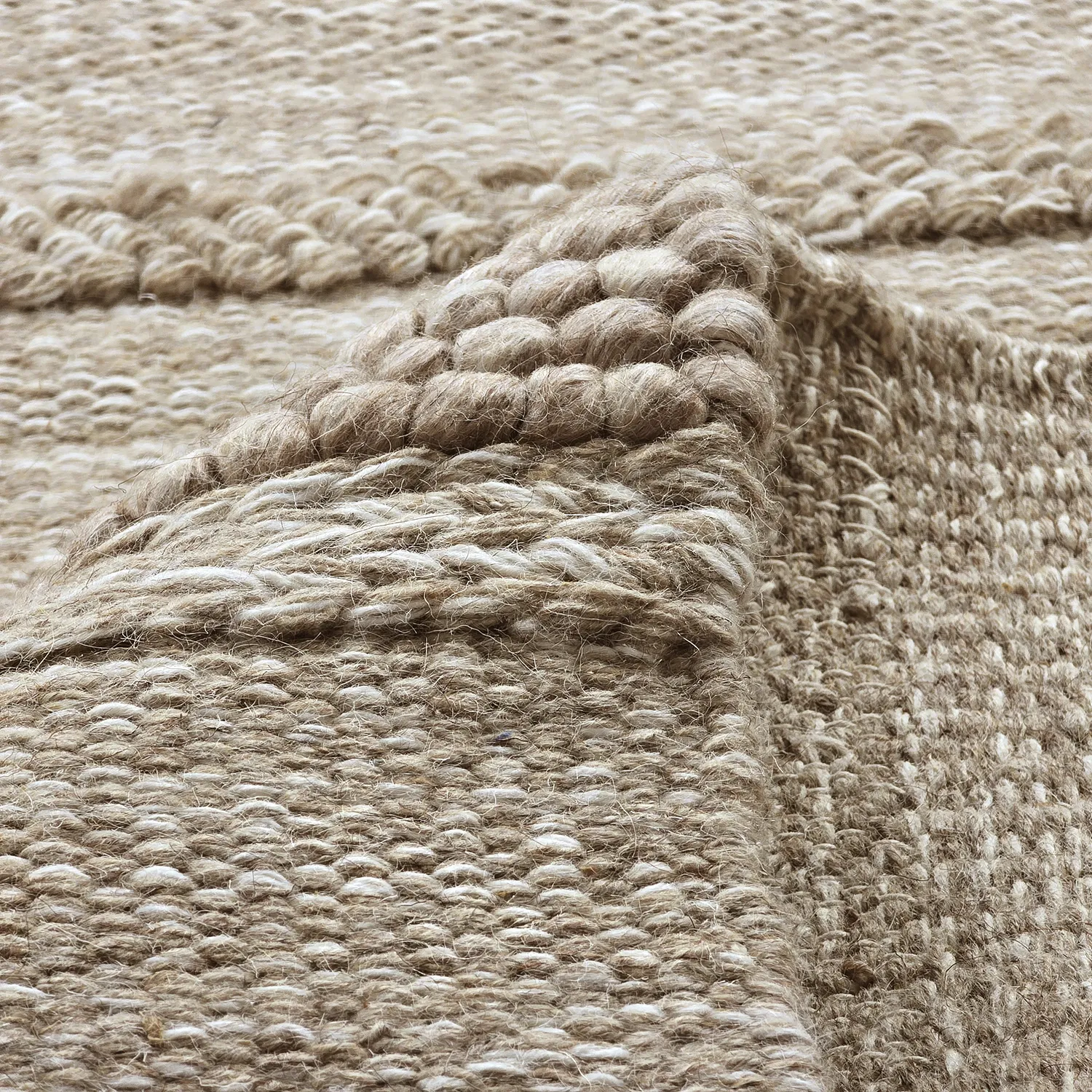 Wollen-vloerkleed - Almaty (beige)