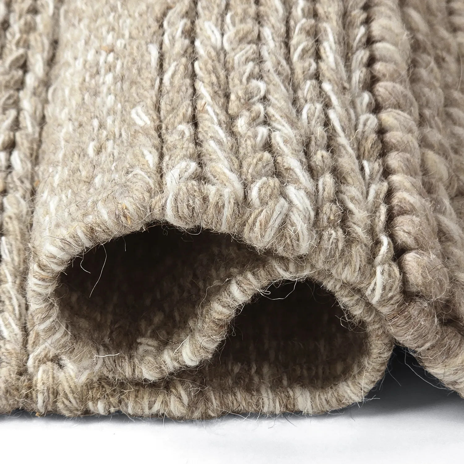 Wollen-vloerkleed - Almaty (beige)