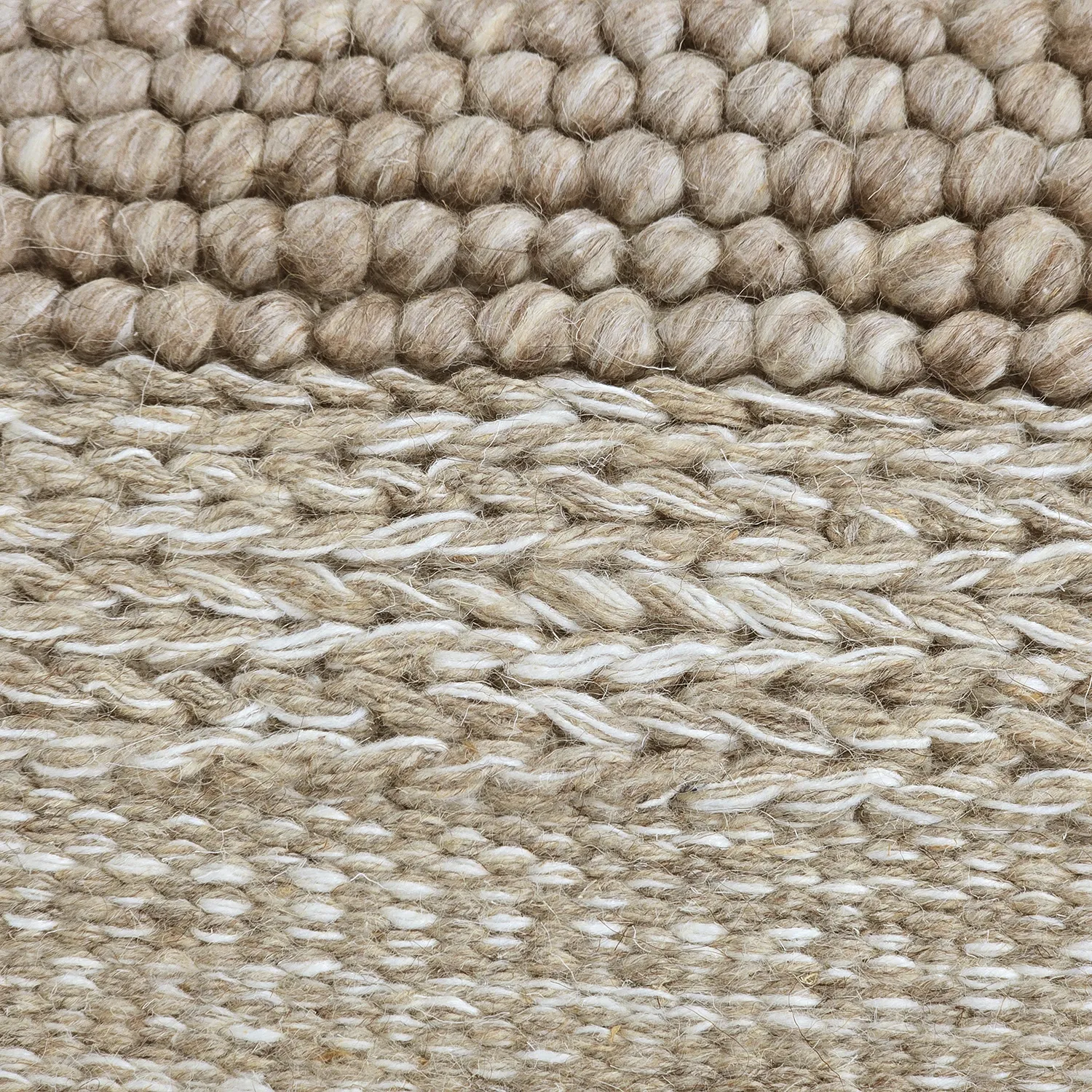 Wollen-vloerkleed - Almaty (beige)