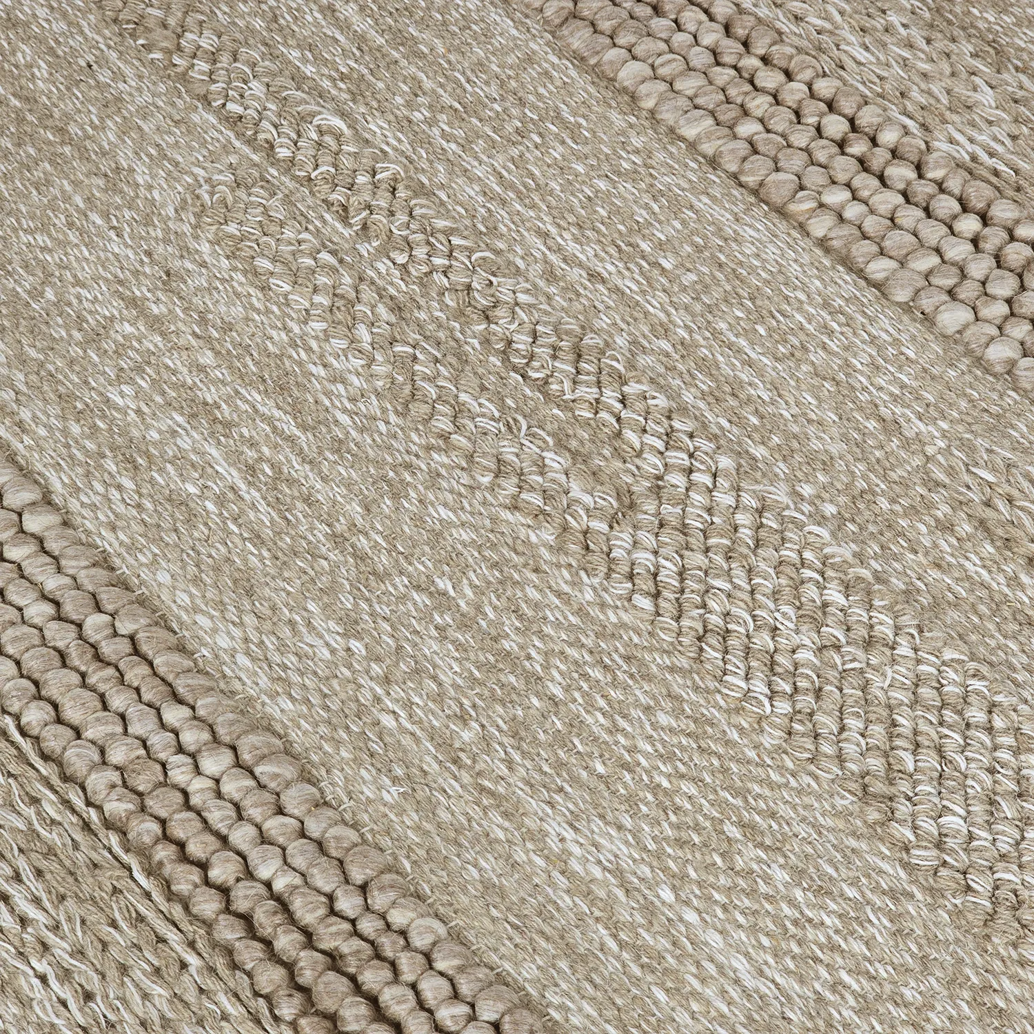 Wollen-vloerkleed - Almaty (beige)