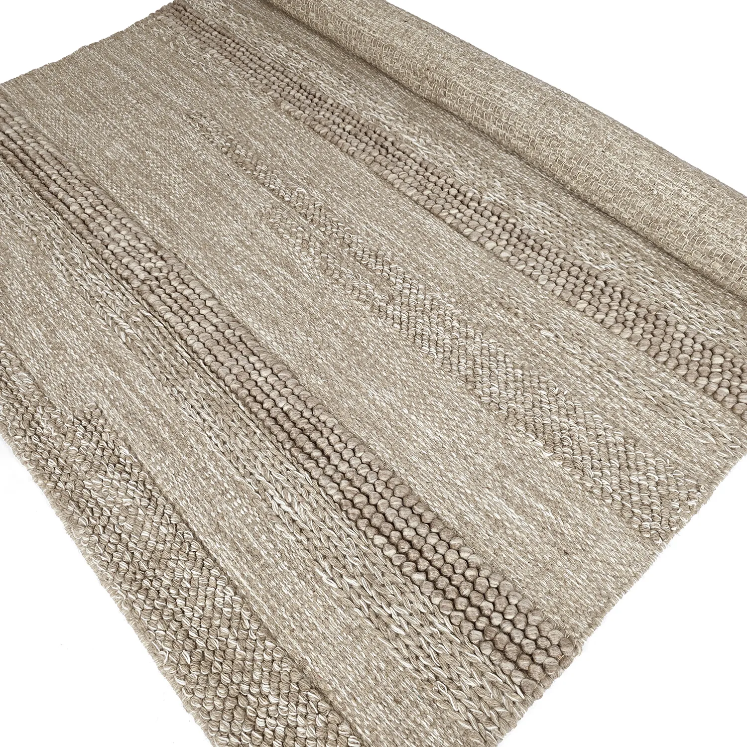 Wollen-vloerkleed - Almaty (beige)