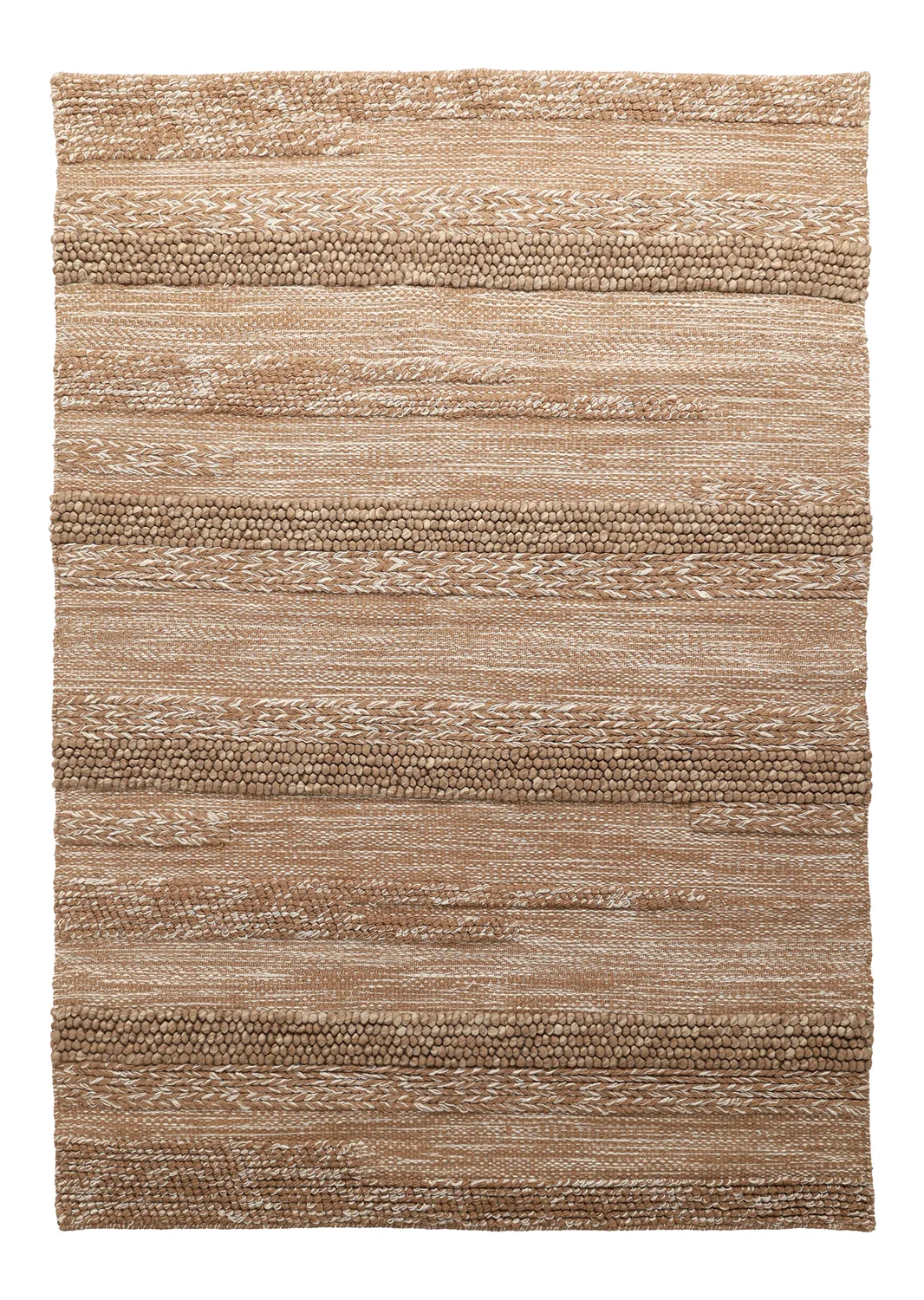 Wollen-vloerkleed - Almaty (lichtbruin)