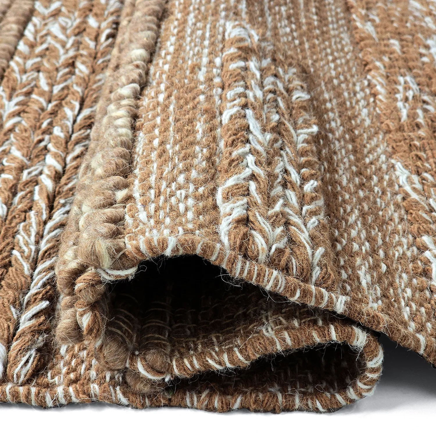 Wollen-vloerkleed - Almaty (lichtbruin)