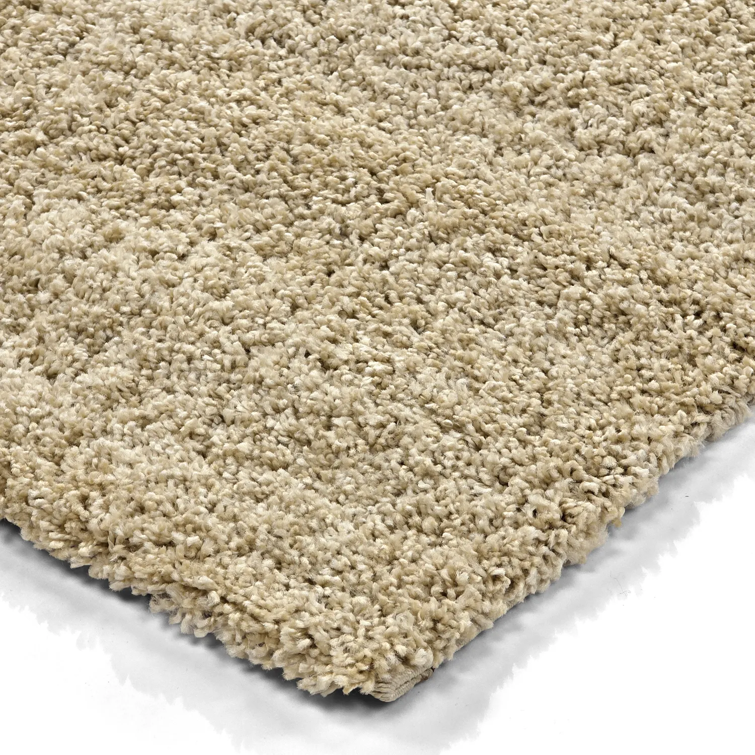 Hoogpolig vloerkleed - Alsace (beige/wit/bruin)