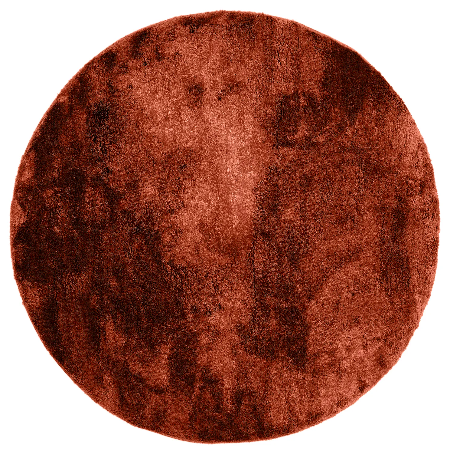 Ronde vloerkleden - Aranga Super Soft Fur (rood)