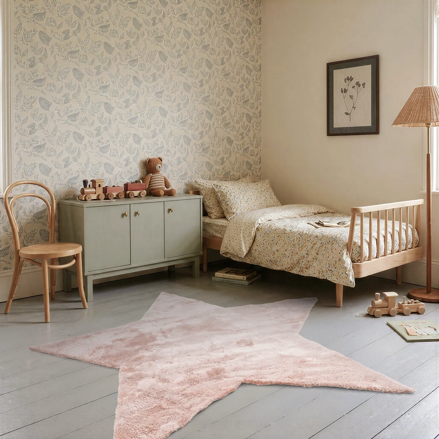 Kinderkleed - Aranga Super Soft Star (roze)