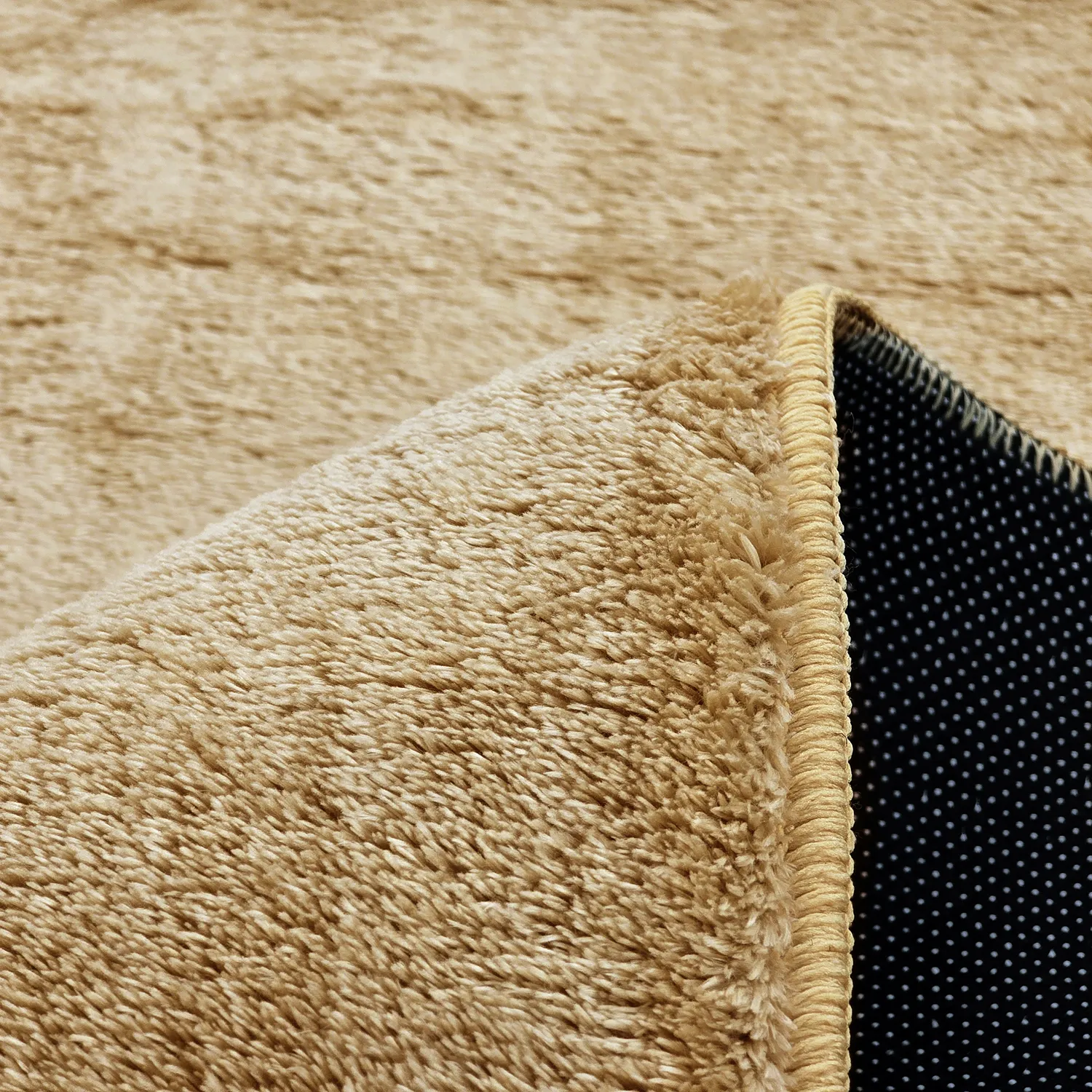 Hoogpolig vloerkleed - Aranga Super Soft Fur (donkerbeige)