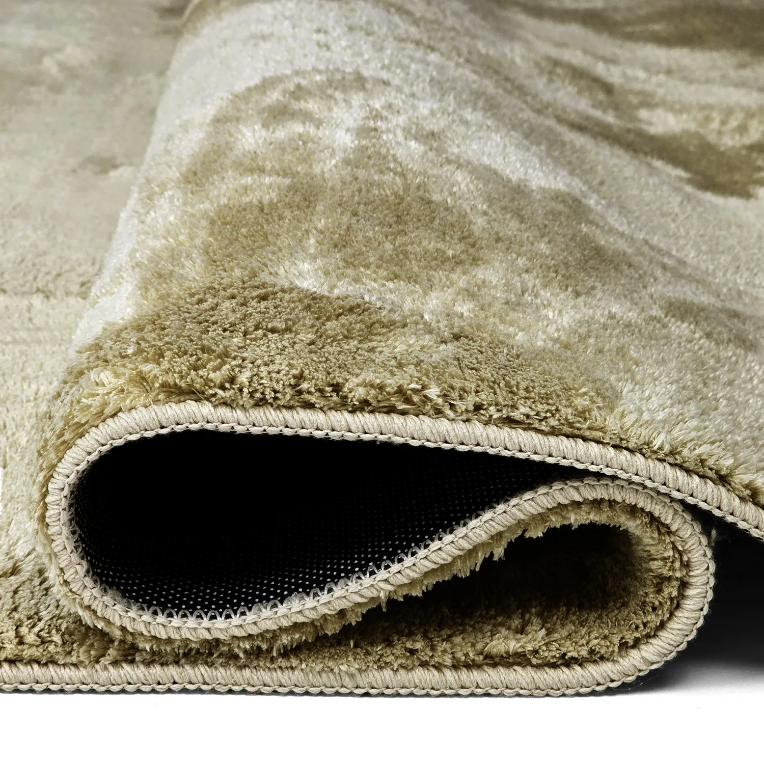 Hoogpolig vloerkleed - Aranga Super Soft Fur (lichtgroen)