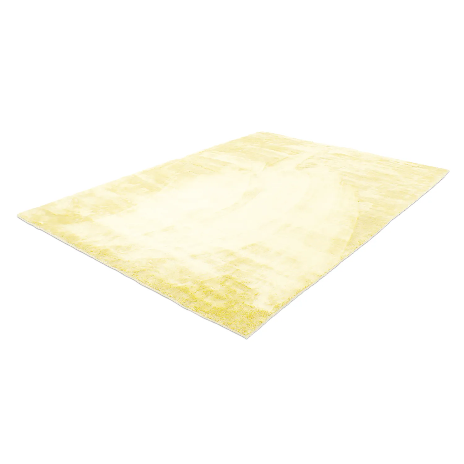 Hoogpolig vloerkleed - Aranga Super Soft Fur (lichtgeel)