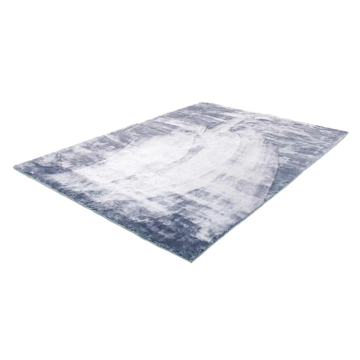 Hoogpolig vloerkleed - Aranga Super Soft Fur (staalblauw)