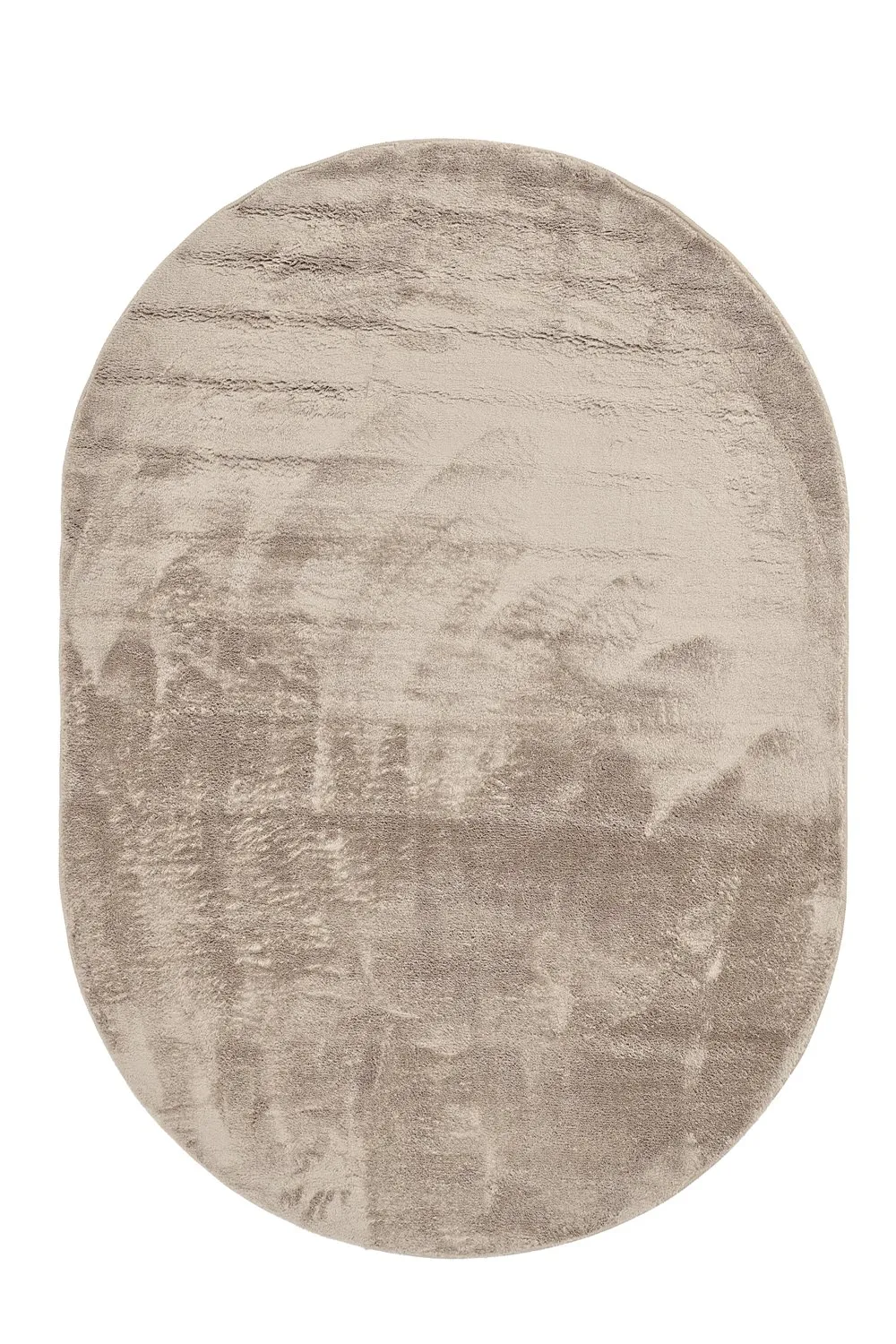 Ovaal hoogpolig vloerkleed - Aranga Super Soft Fur (bruin)