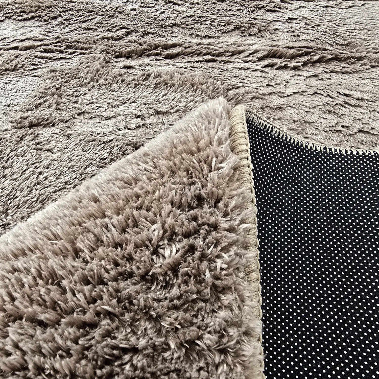 Ovaal hoogpolig vloerkleed - Aranga Super Soft Fur (bruin)