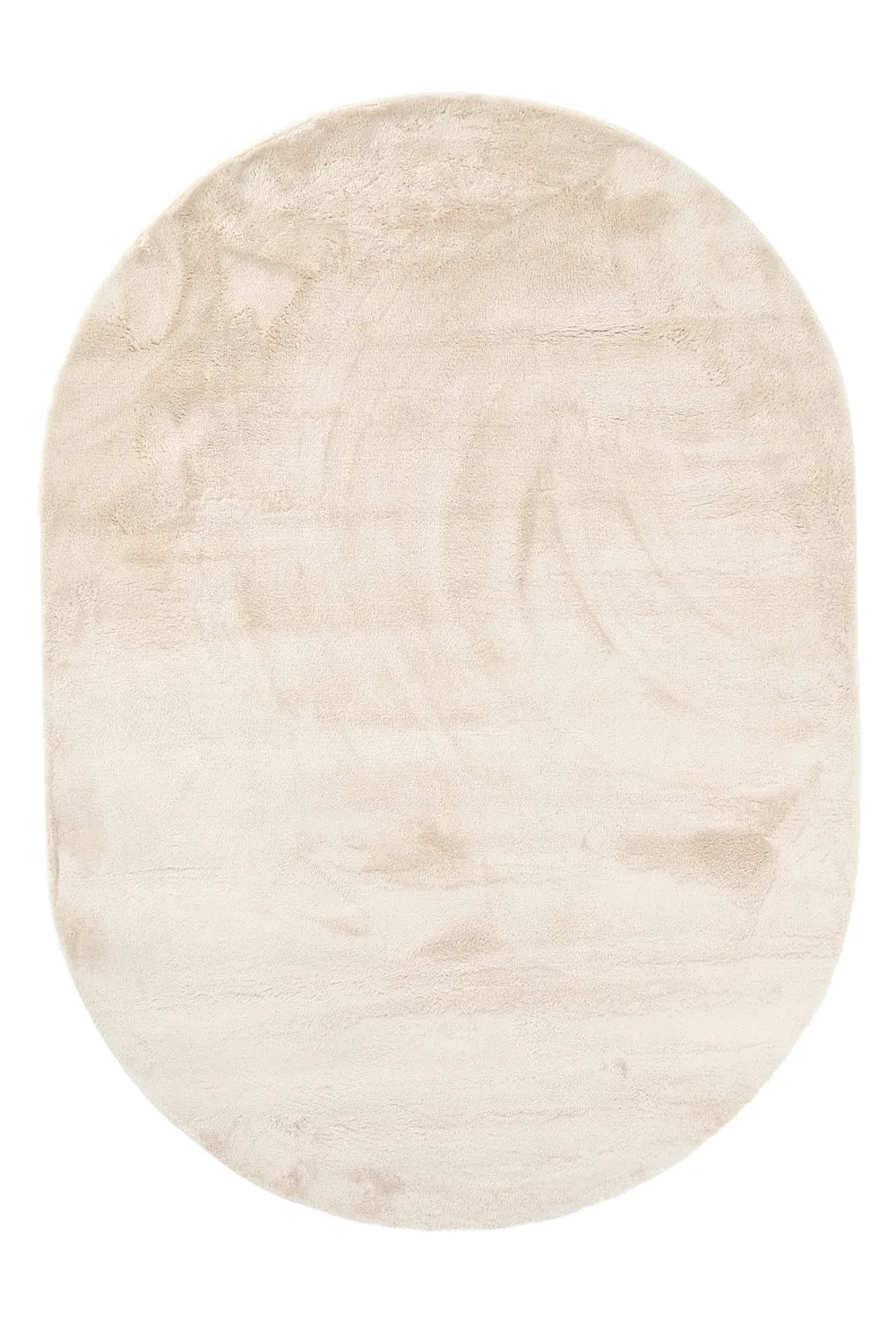 Ovaal hoogpolig vloerkleed - Aranga Super Soft Fur (beige)
