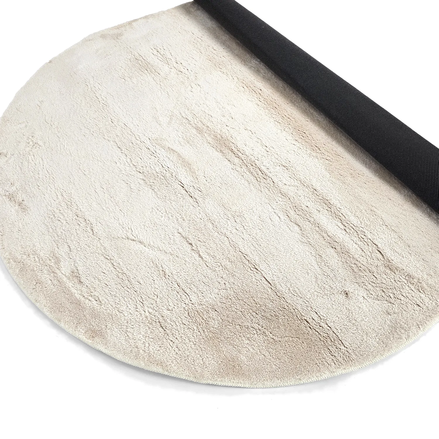 Ovaal hoogpolig vloerkleed - Aranga Super Soft Fur (beige)