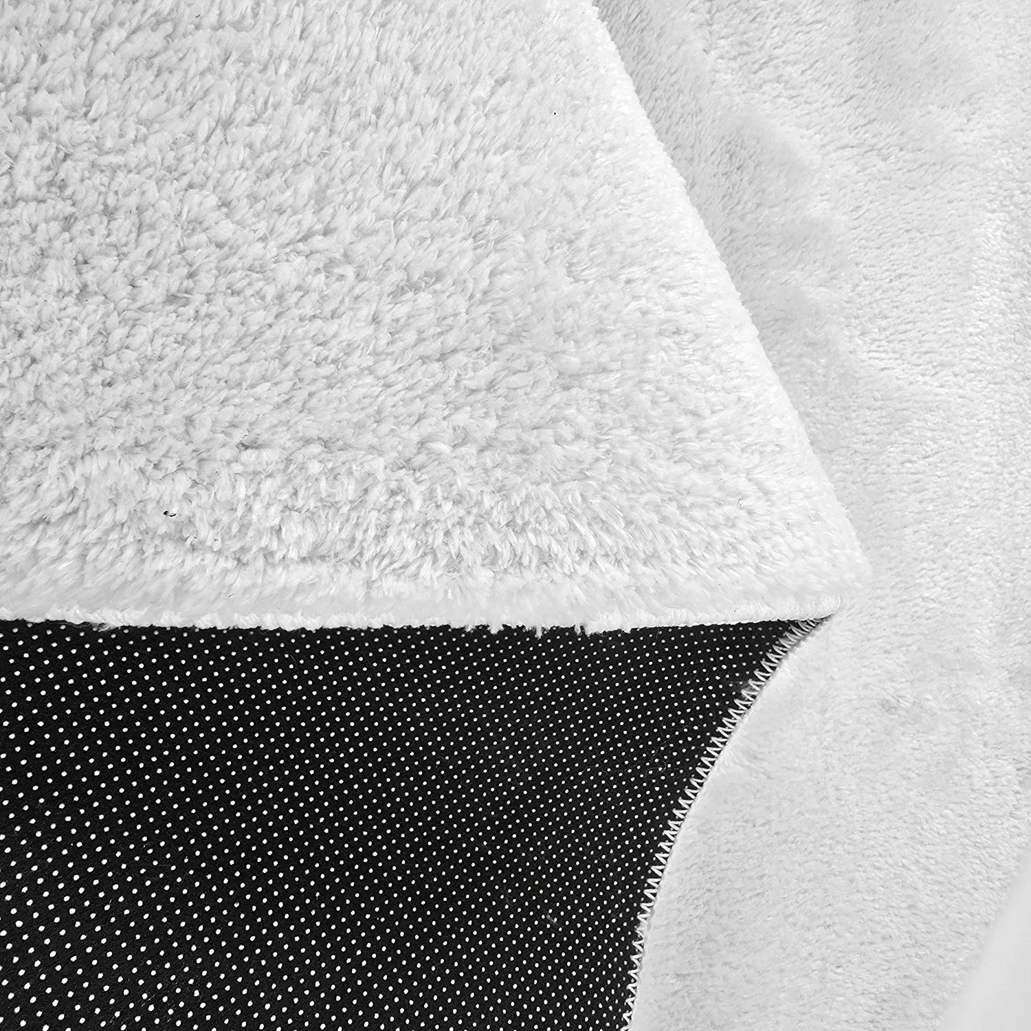 Ovaal hoogpolig vloerkleed - Aranga Super Soft Fur (wit)