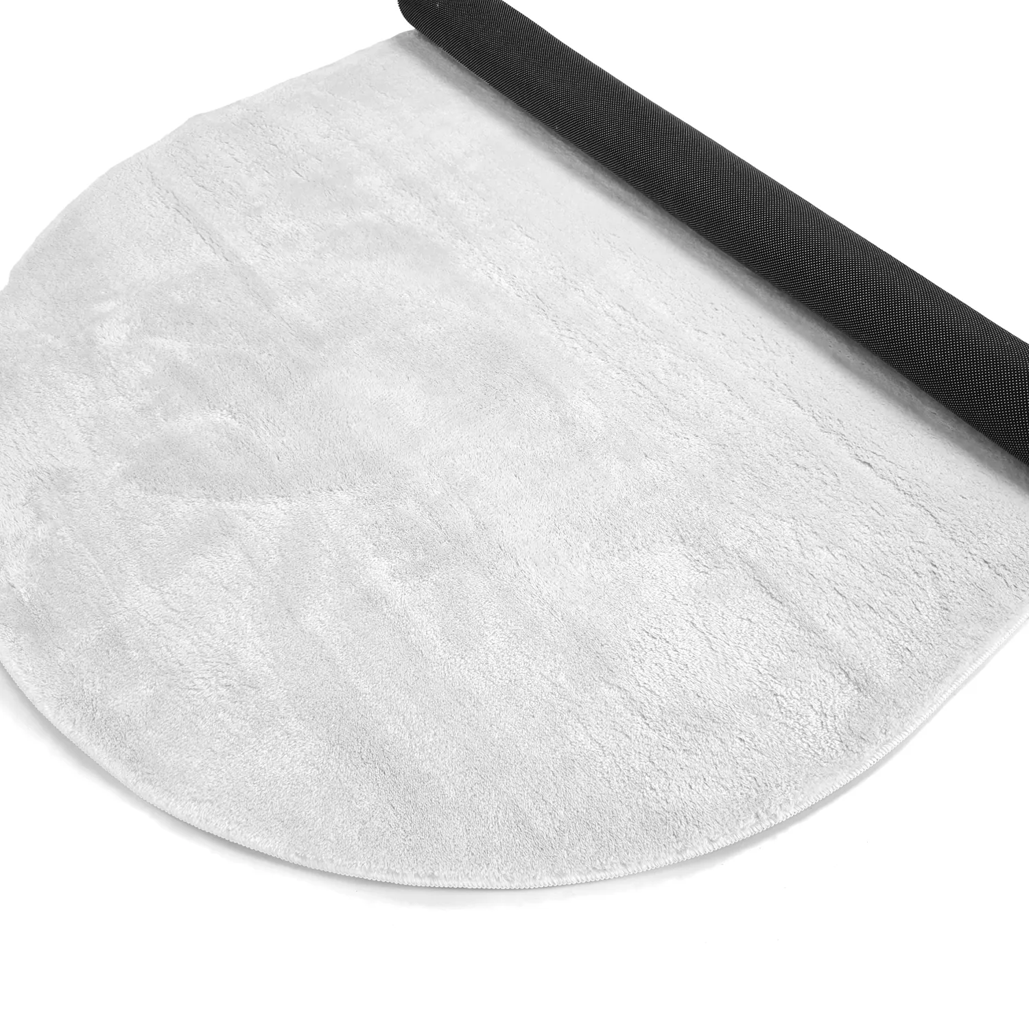 Ovaal hoogpolig vloerkleed - Aranga Super Soft Fur (wit)