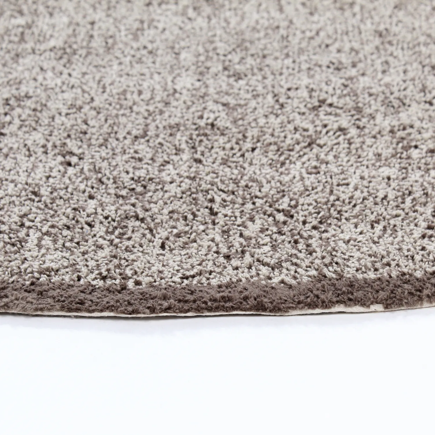 Rond vloerkleed - Celina Natural Cotton Shaggy (beige/bruin)