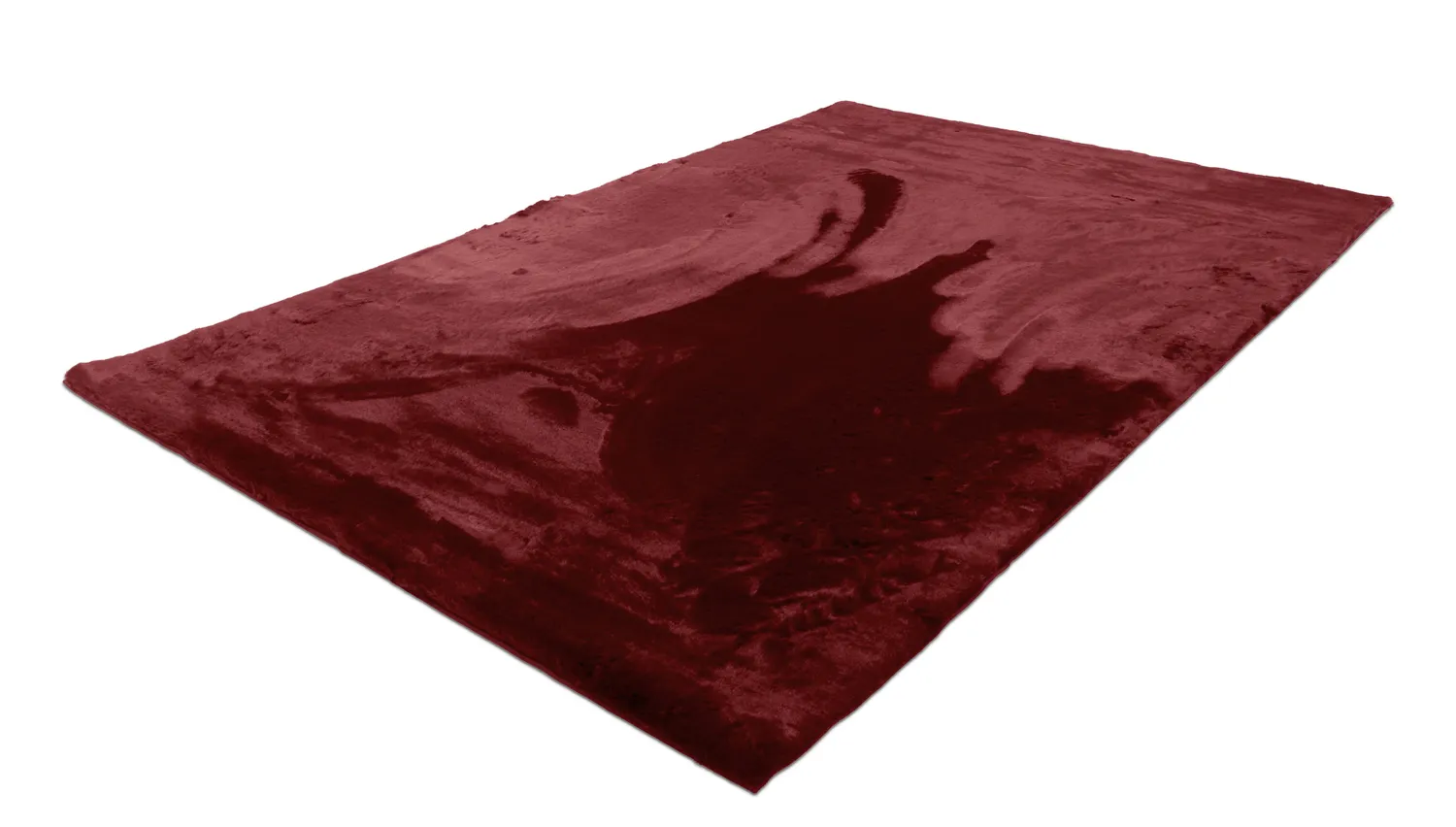 Hoogpolig vloerkleed - Cloud Super Soft (rood)