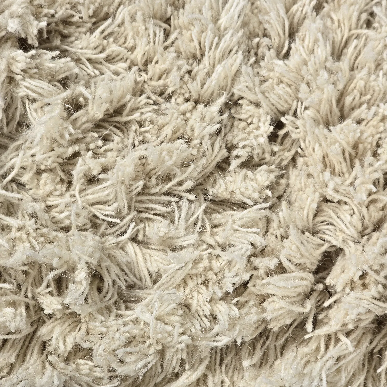 Hoogpolig vloerkleed - Fassale Hand Woven Wool Shaggy (room)