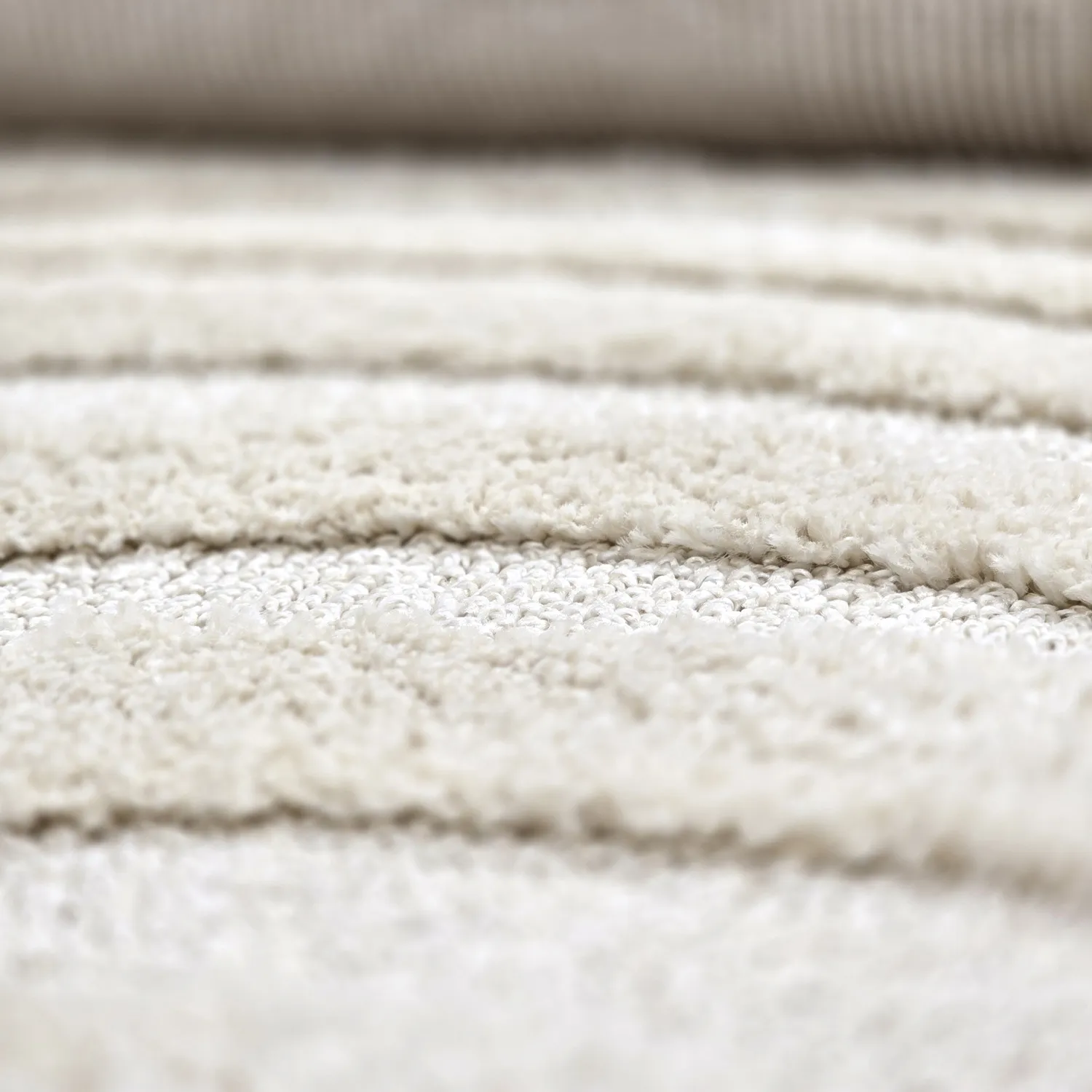 Hoogpolig vloerkleed - Gifu (gebroken wit)