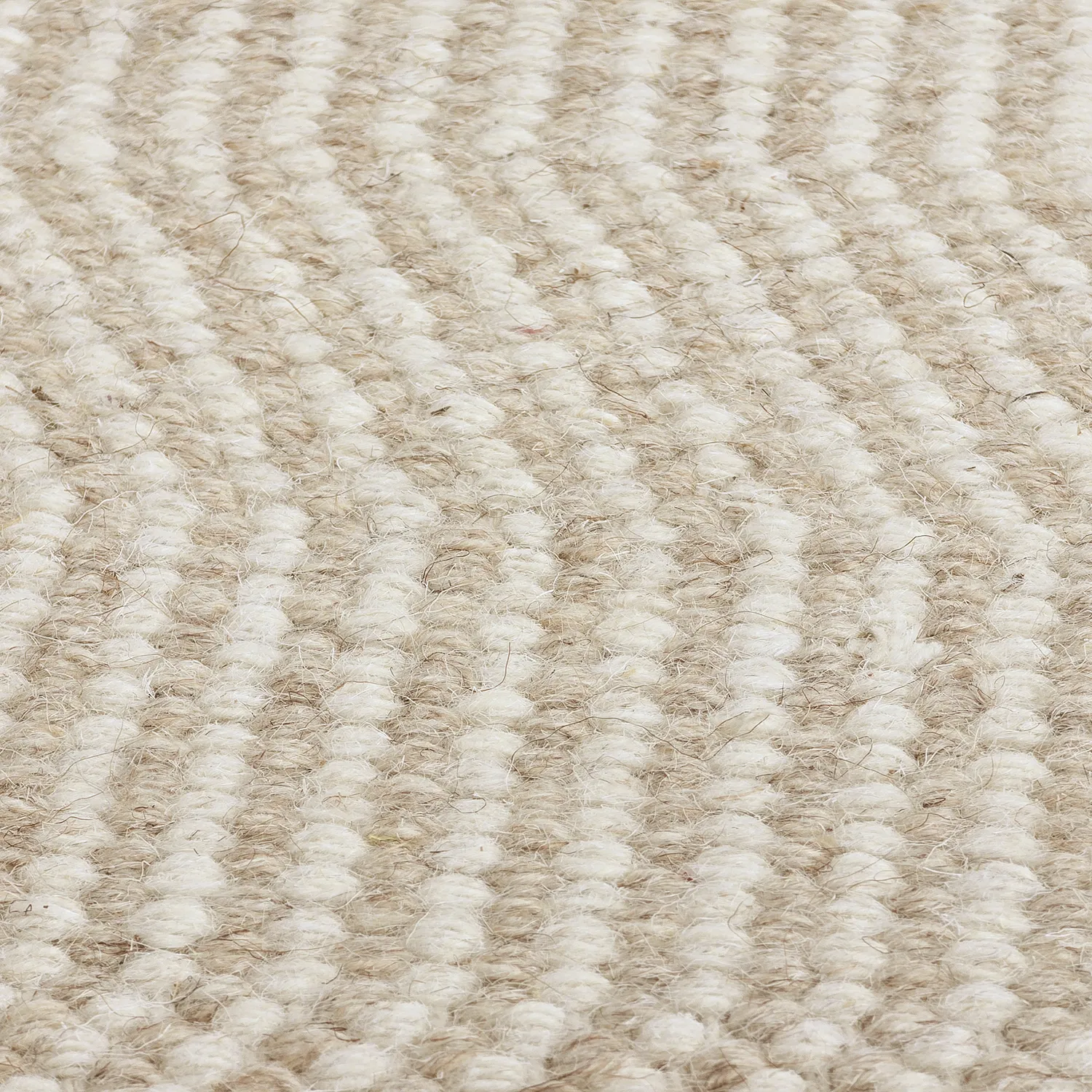 Wollen-vloerkleed - Larkana (beige/wit)