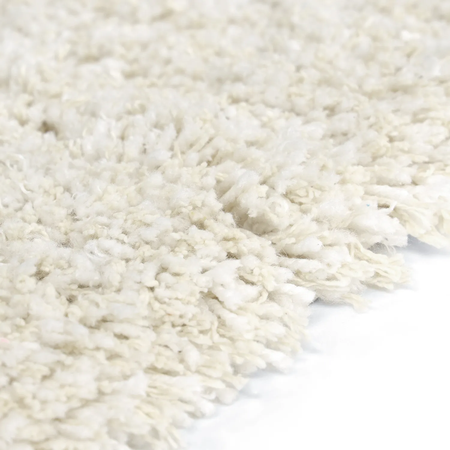 Hoogpolig vloerkleed - Naousa Natural Cotton Shaggy (multi)