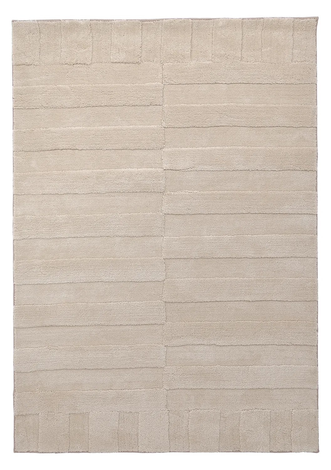 Hoogpolig vloerkleed - Paxos (beige)