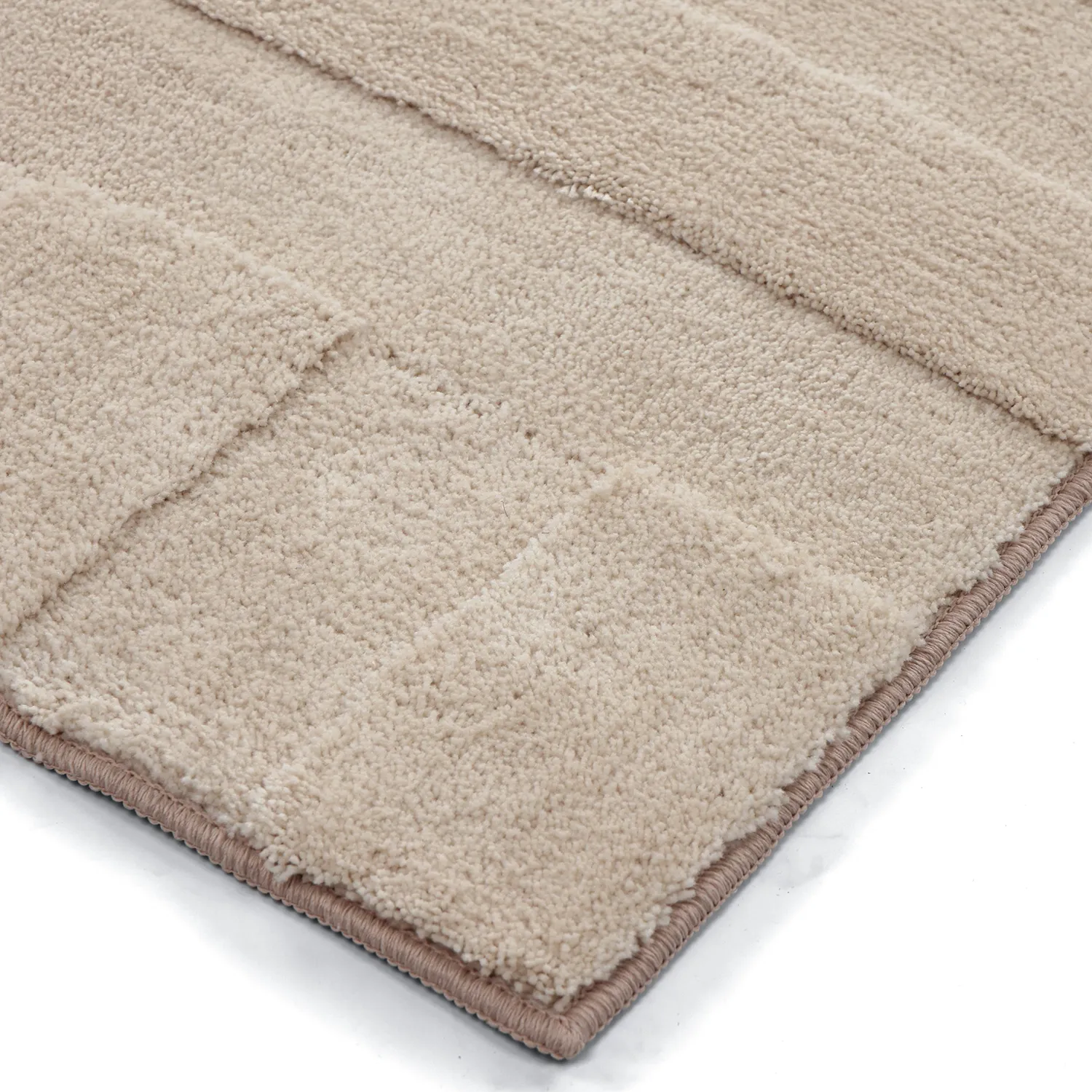 Hoogpolig vloerkleed - Paxos (beige)