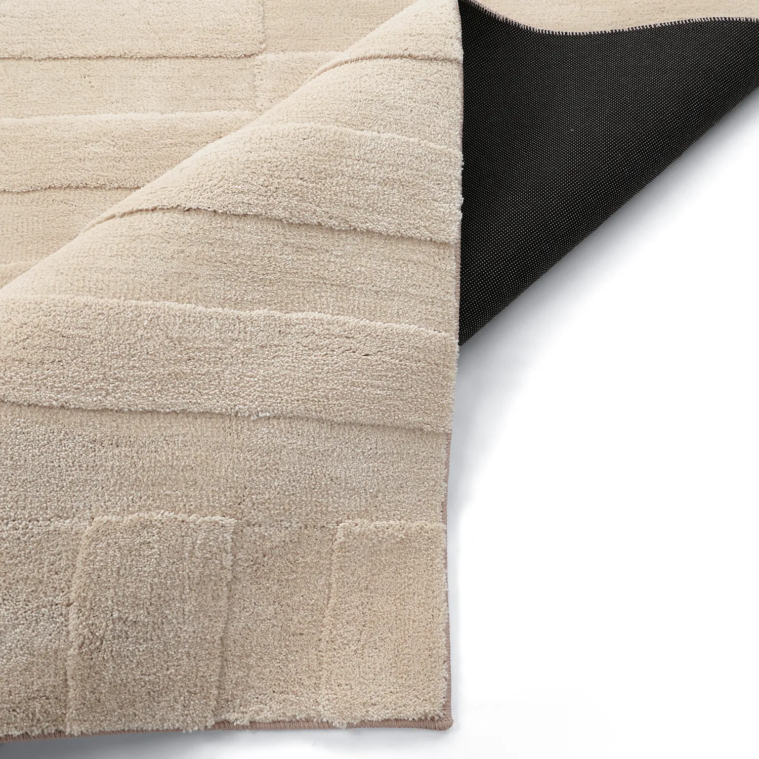 Hoogpolig vloerkleed - Paxos (beige)