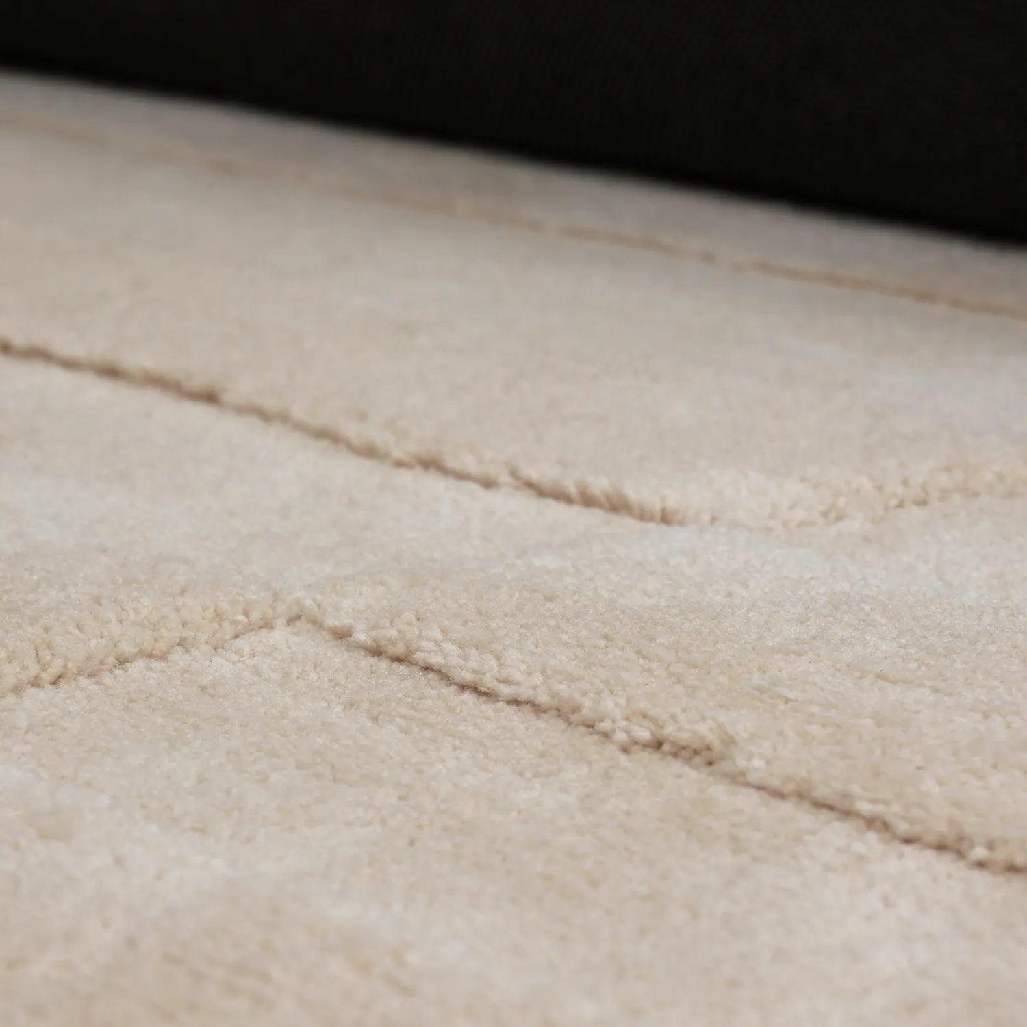 Hoogpolig vloerkleed - Paxos (beige)
