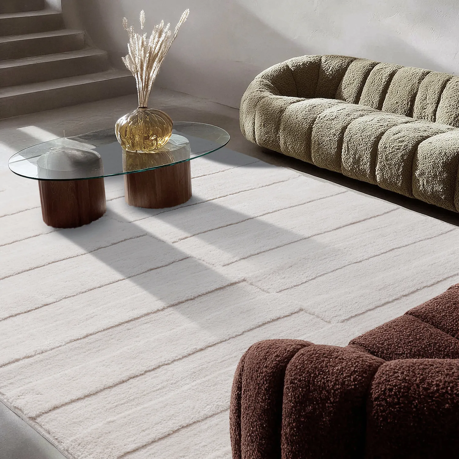 Hoogpolig vloerkleed - Paxos (room)