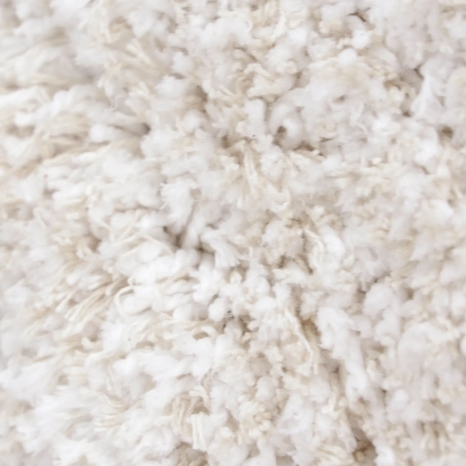 Hoogpolig vloerkleed - Perast Natural Cotton Shaggy (multi)