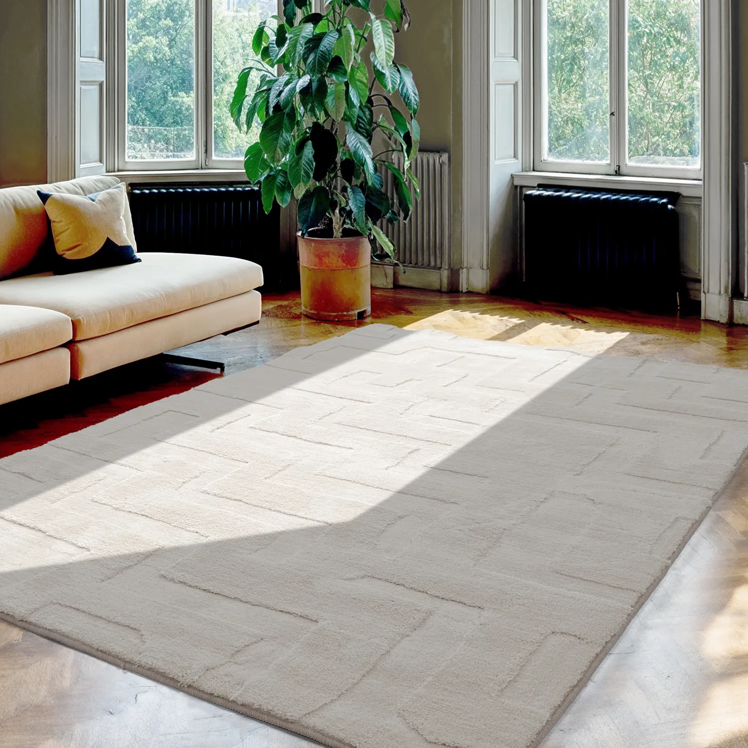 Hoogpolig vloerkleed - Tripoli (room)