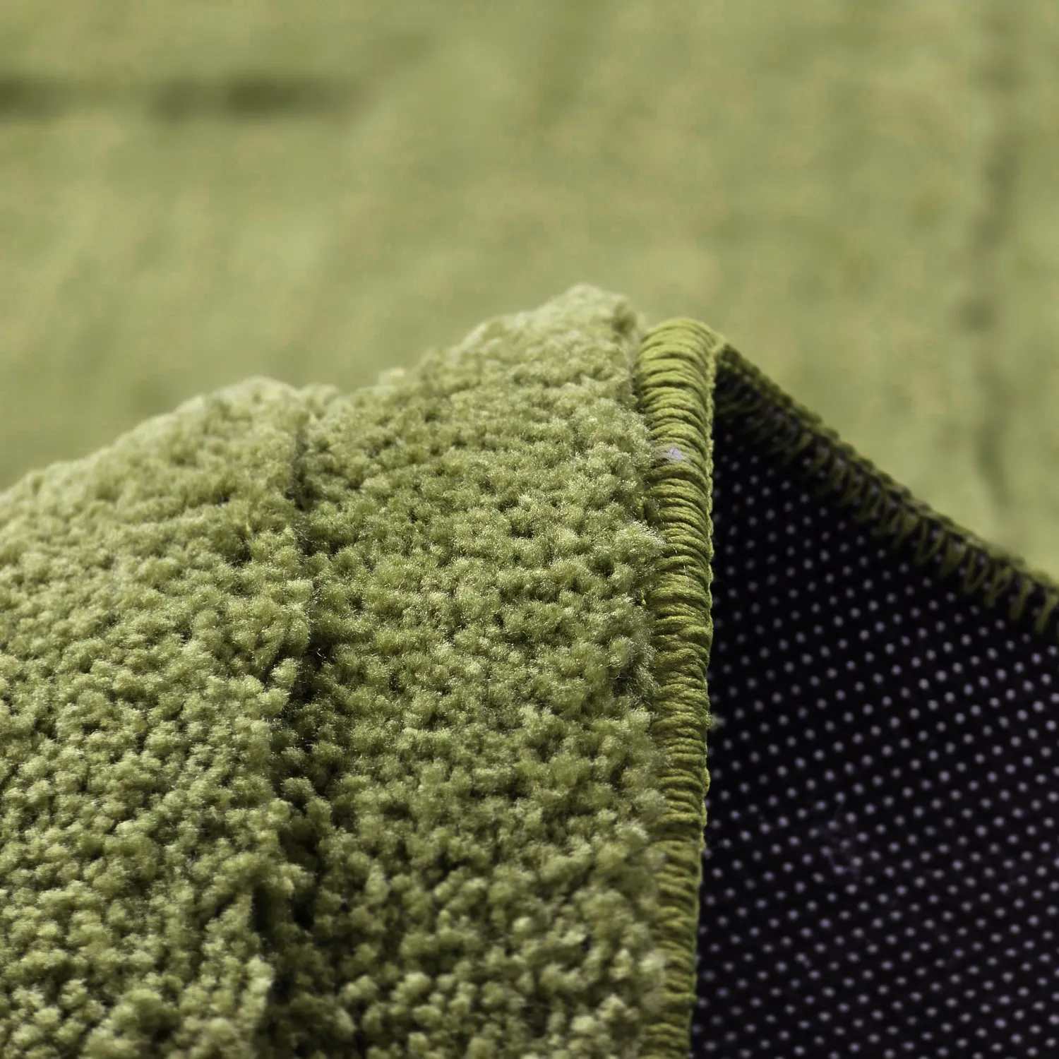 Hoogpolig vloerkleed - Tripoli (mosgroen)